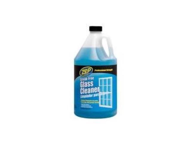 Zep ZU1120128 Streak-free Glass Cleaner - Liquid Solution 1 gal Blue