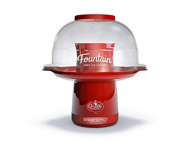 PRESTO 04868 Orville Redenbacher's Fountain Hot Air Popper Red