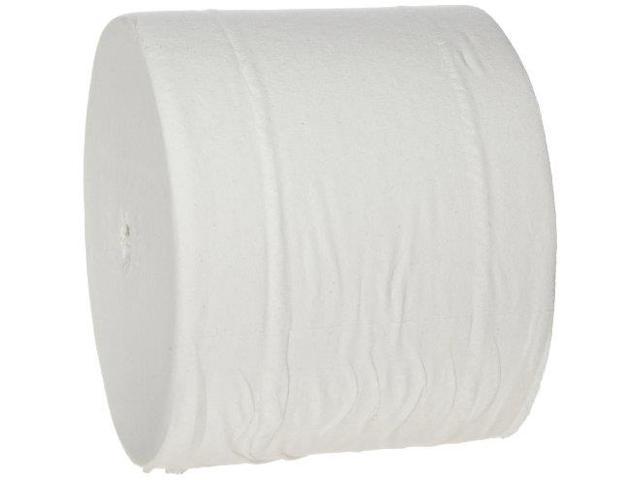 Angel Soft ps 193-71 Compact 4.05" Length, 3.85" Width, 4.75" Roll Diameter Coreless 2-Ply Premium Bathroom Tissue (Roll of 36)