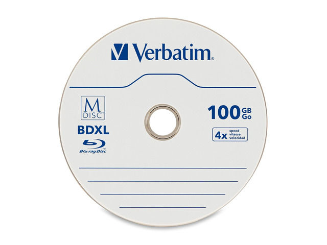 NeweggBusiness - Verbatim Blu-ray Recordable Media - BD-R XL - 4x