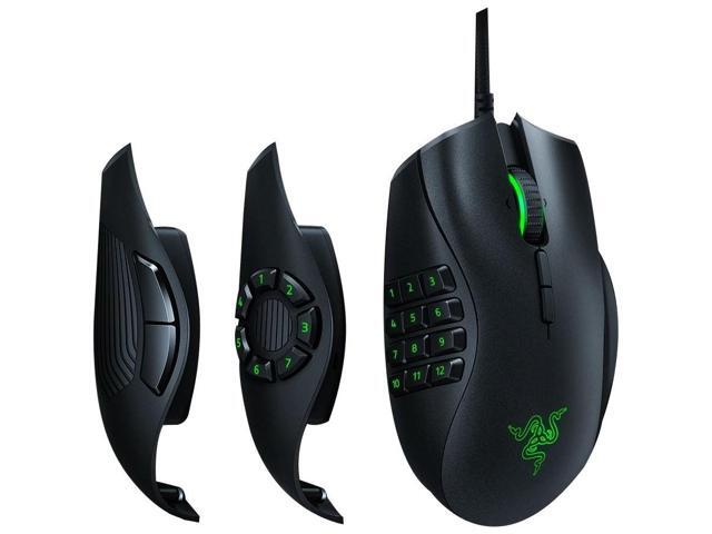 Razer Naga Trinity MOBA / MMO Gaming Mouse - 16000 DPI 5G Optical Sensor