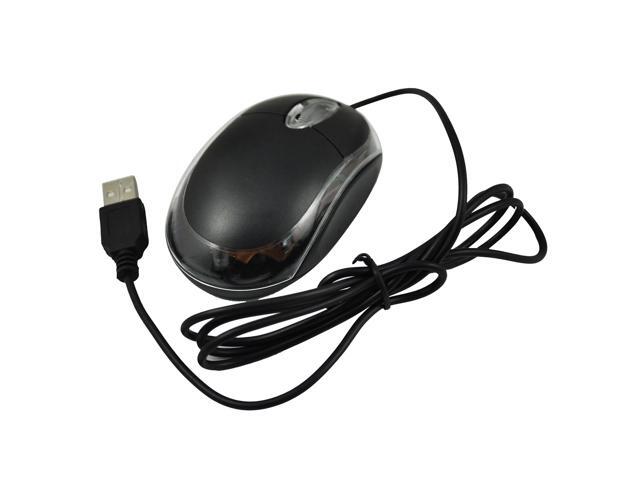 USB optical mouse with scroll wheel for PC and laptop