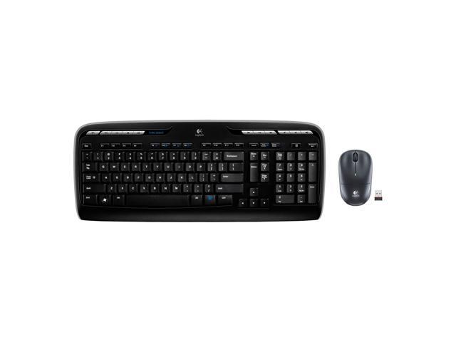 Recertified - Logitech MK320 Desktop Wireless Multimedia Keyboard Optical Mouse Kit 920-002836