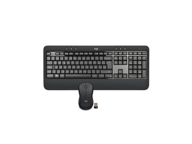Logitech MK540 Advanced Wireless USB Spanish Keyboard and Mouse Set - 920-008673