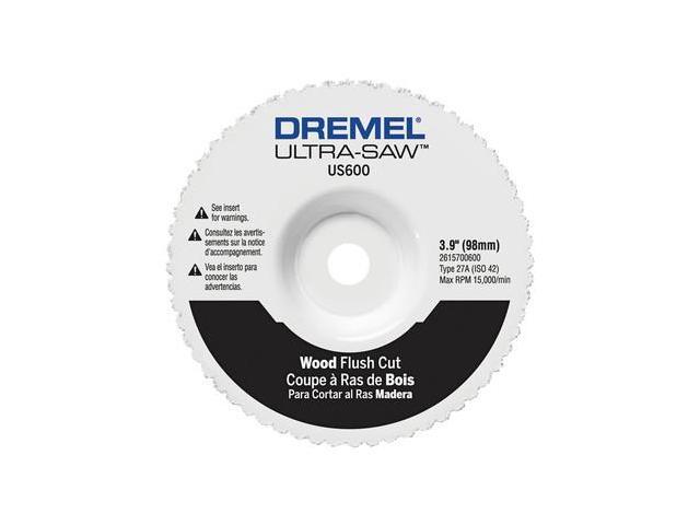 DREMEL US600-01 Flush Cut Wheel Carbide4 in dia
