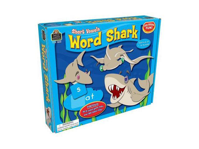 Teacher Created Resources Word Shark Short Vowels Game 7805