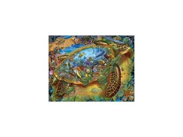 Sea Turtle World 1000pc Jigsaw Puzzle by Lewis T Johnson