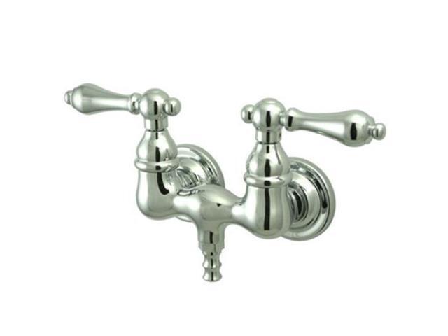 Kingston Brass Cc32T1 Wall Mount Clawfoot Tub Filler - Polished Chrome Finish