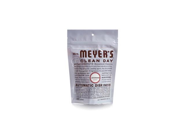 Mrs Meyers Clean Day MRM-64576P2 Mrs Meyers Clean Day Automatic Dishwashing Soap Packs Lavender 127 oz 2 pack