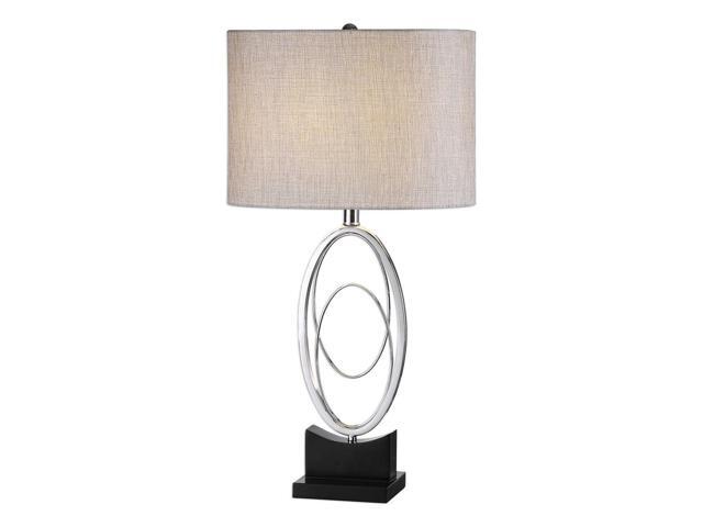 Uttermost Savant Polished Nickel Table Lamp
