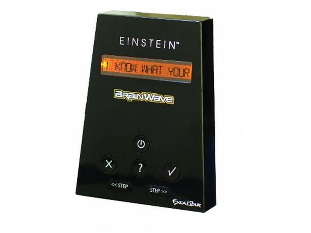 Electronic Handheld Einstein Brain Games Brain Wave 20 Questions Game
