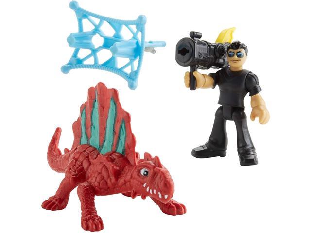 Fisher-Price Imaginext Jurassic World Dr Malcolm & Dimetrodon Dinosaur Playset