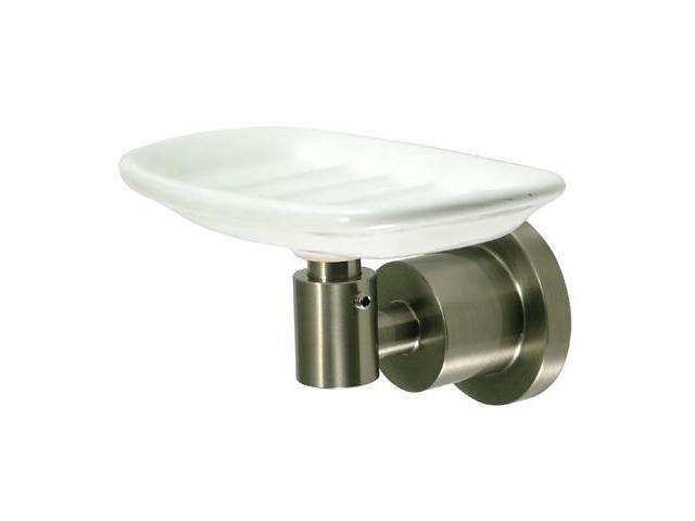 CONCORD SOAP DISH HOLDER-Satin Nickel Finish