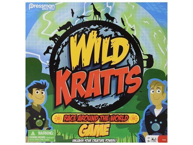 Wild Kratts Race Around the World Board Game