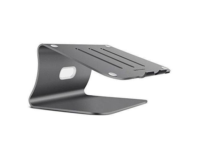 laptop stand bestand aluminum cooling computer stand: update version stand holder for apple macbook air macbook pro all notebooks grey patented