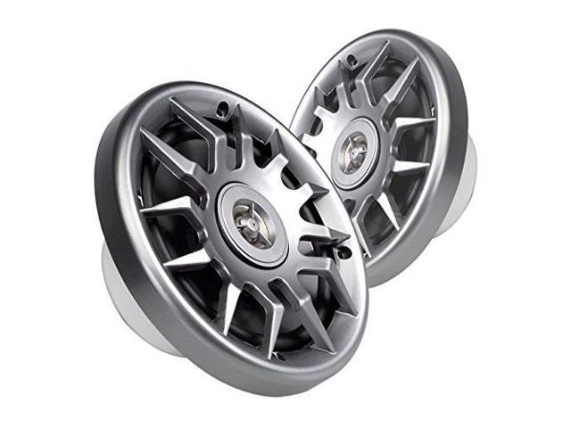 magnadyne wr6ls 80 watt marine coaxial speakers 65 inch 2way polypropylene cone water resistant jeep outdoor boat hot tub 1 pair silver