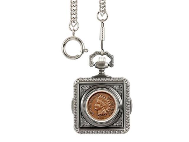 civil war indian head penny pocket watch