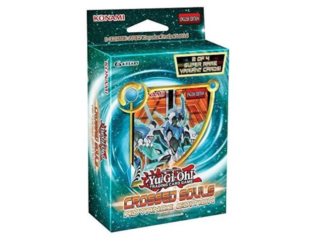 yugioh! crossed souls se advanced edition mini booster box 3 booster packs + 2 holos!