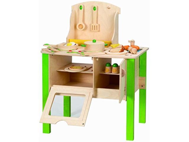 hape my creative cookery club kid's wooden play kitchen