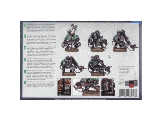 games workshop 99120103014' warhammer 40k ork lootas and burnas 2008 action figure