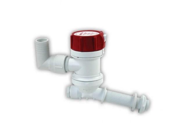 UPC 652060105012 product image for rule 401c marine tournament series 500 livewell pump angled thru hull fitting, 1 | upcitemdb.com