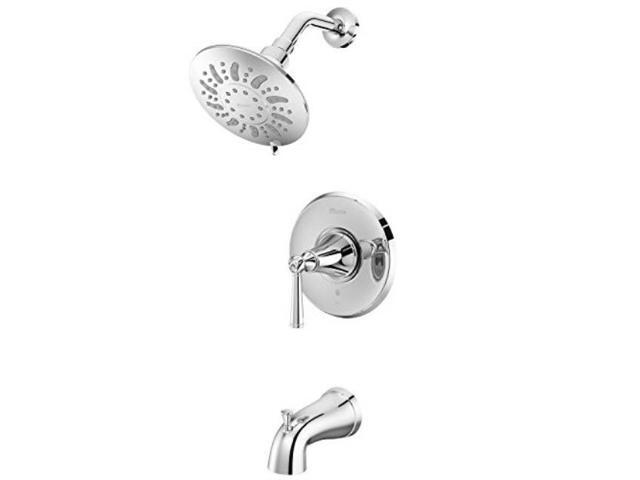 pfister lg898gl1c saxton tub and shower trim polished chrome