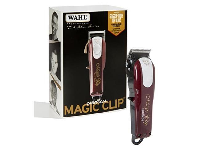 wahl professional 5star cord/cordless magic clip #8148 great for barbers & stylists precision cordless fade clipper loaded with features 90+