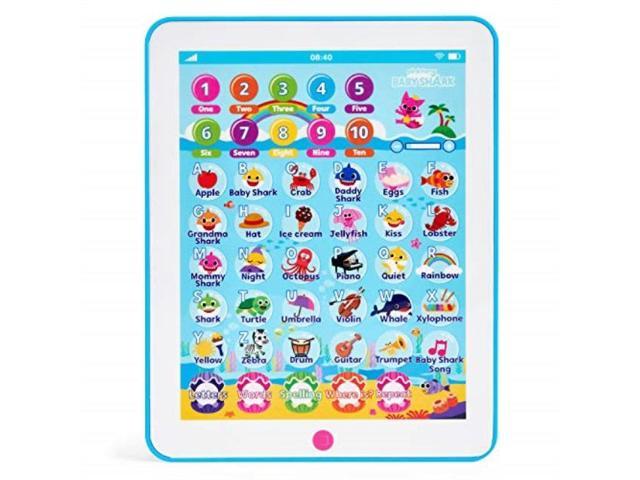 wowwee pinkfong baby shark tablet educational preschool toy