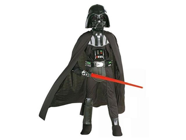 rubies star wars classic child's deluxe darth vader costume and mask medium
