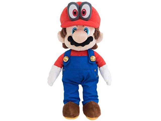little buddy 1693 super mario with removable red cappy hat odyssey style plush 13'