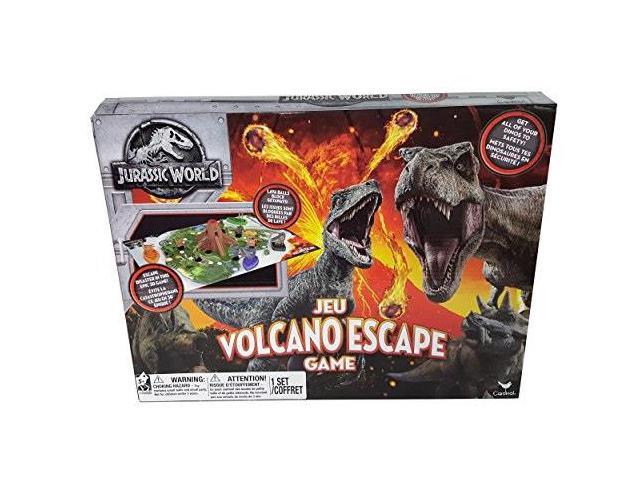 cardinal industries 6044456 jurassic world volcano escape game multicolor