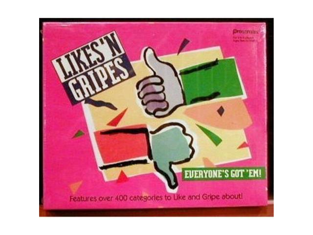 pressman likes n gripes board game