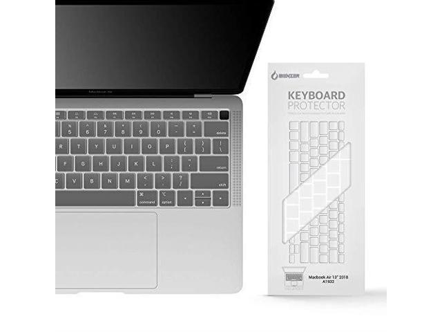 ibenzer macbook air 13 inch a1932 keyboard cover macaron series silicone keyboard cover for newest macbook air 13