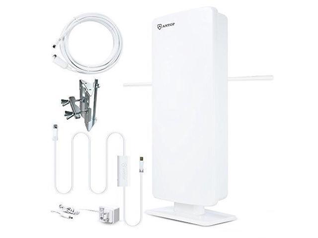 UPC 655100012776 product image for antop outdoor indoor hdtv antenna, uhf/vhf enhanced tv antenna, flat panel ampli | upcitemdb.com