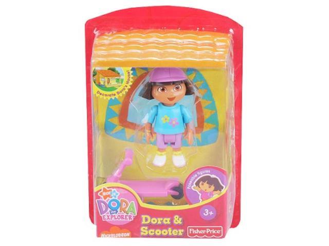 UPC 027084552089 product image for dora the explorer: dora & scooter poseable figure | upcitemdb.com