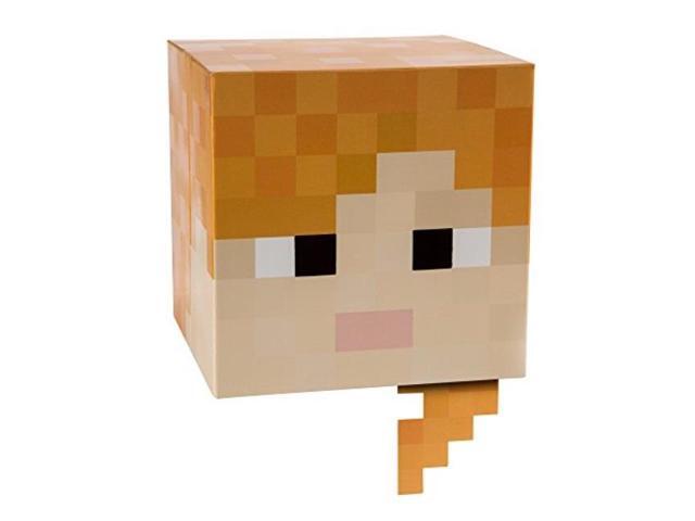 jinx minecraft alex head costume mask cardboard 12x12x12 inches
