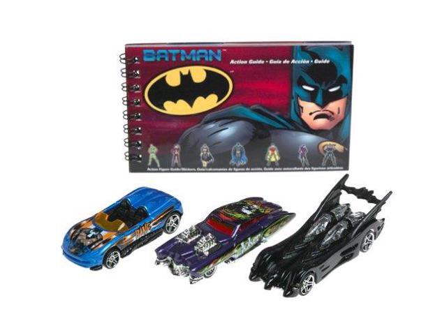 Hot Wheels Batman 3 Pack Batmobile Joker Evil Twin Bane Mx48
