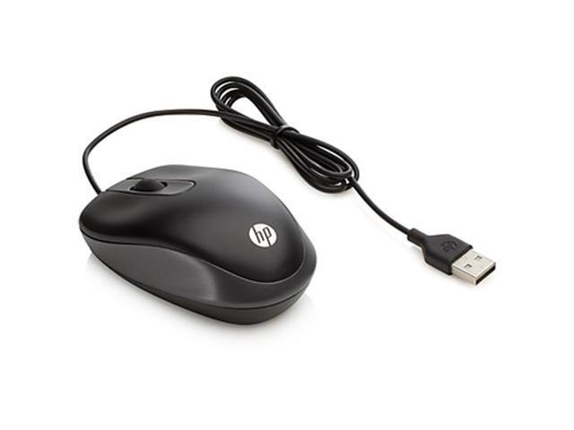 HP G1K28AA USB Travel Mouse with Optical Sensing Technology
