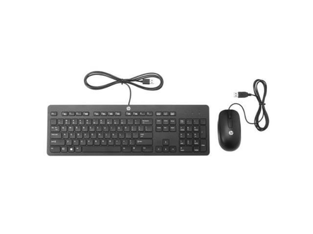 HP Slim - Keyboard and mouse set - USB Keyboard & Mouse
