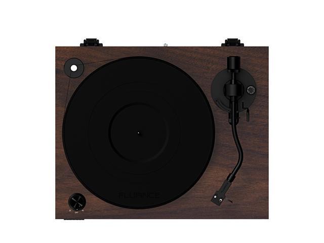 Tocadiscos De Vinilo Fluance RT82 Reference HiFi Vinyl Turntable Record Player With Ortofon OM10 Cartridge And Anti-Vibration Isolation Base - Natural Walnut Audio Technica Turntable
