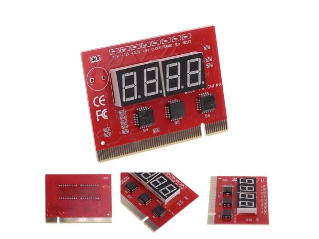 Computer Analysis PCI POST Card Motherboard LED 4-Digit Diagnostic Test PC Analyzer Network Repair Tool Kit New