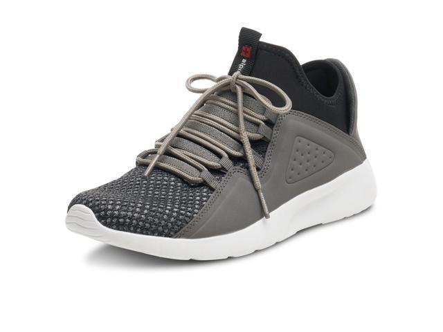 Alpine Swiss Mens Fashion Sneakers Lightweight Knit Top Elastic Sock Tennis Shoe