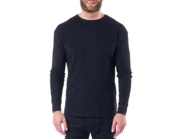 Alpine Swiss Mens Thermal Long Sleeve Top Waffle Knit Shirt Base Layer Underwear