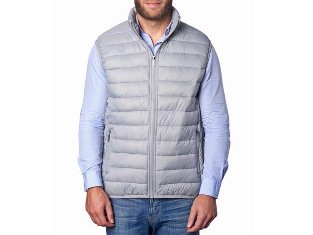 Alpine Swiss Mens Down Alternative Vest Jacket Lightweight Packable Puffer Vest