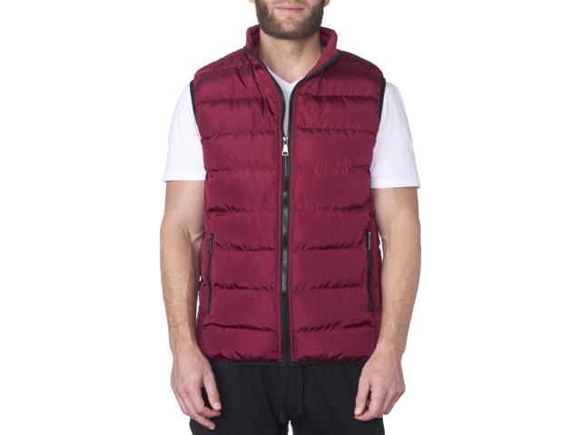 Alpine Swiss Mens Lightweight Down Alternative Puffer Vest Sleeveless Jacket