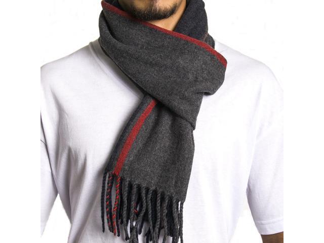 Alpine Swiss Mens Scarf Softer Than Cashmere Scarves Plaids Womens Winter Shawl