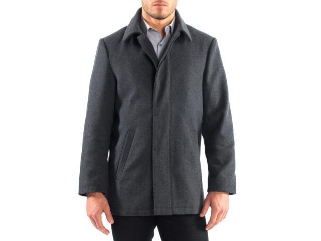 Alpine Swiss Vance Mens Jacket Wool Blend Button Up Coat Dress Car Coat Blazer