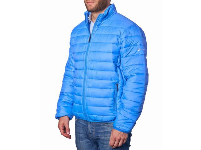 AlpineSwiss Niko Packable Light Mens Down Alternative Puffer Jacket Bubble Coat