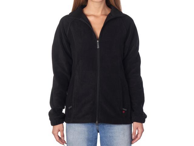 Alpine Swiss Womens Full Zipper Soft Polar Fleece Jacket Lightweight Warm Coat