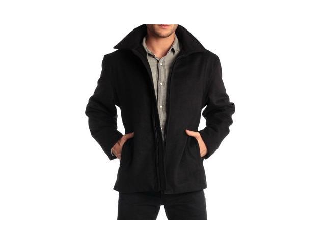 Alpine Swiss Men's Grant Wool Blend Bomber Jacket